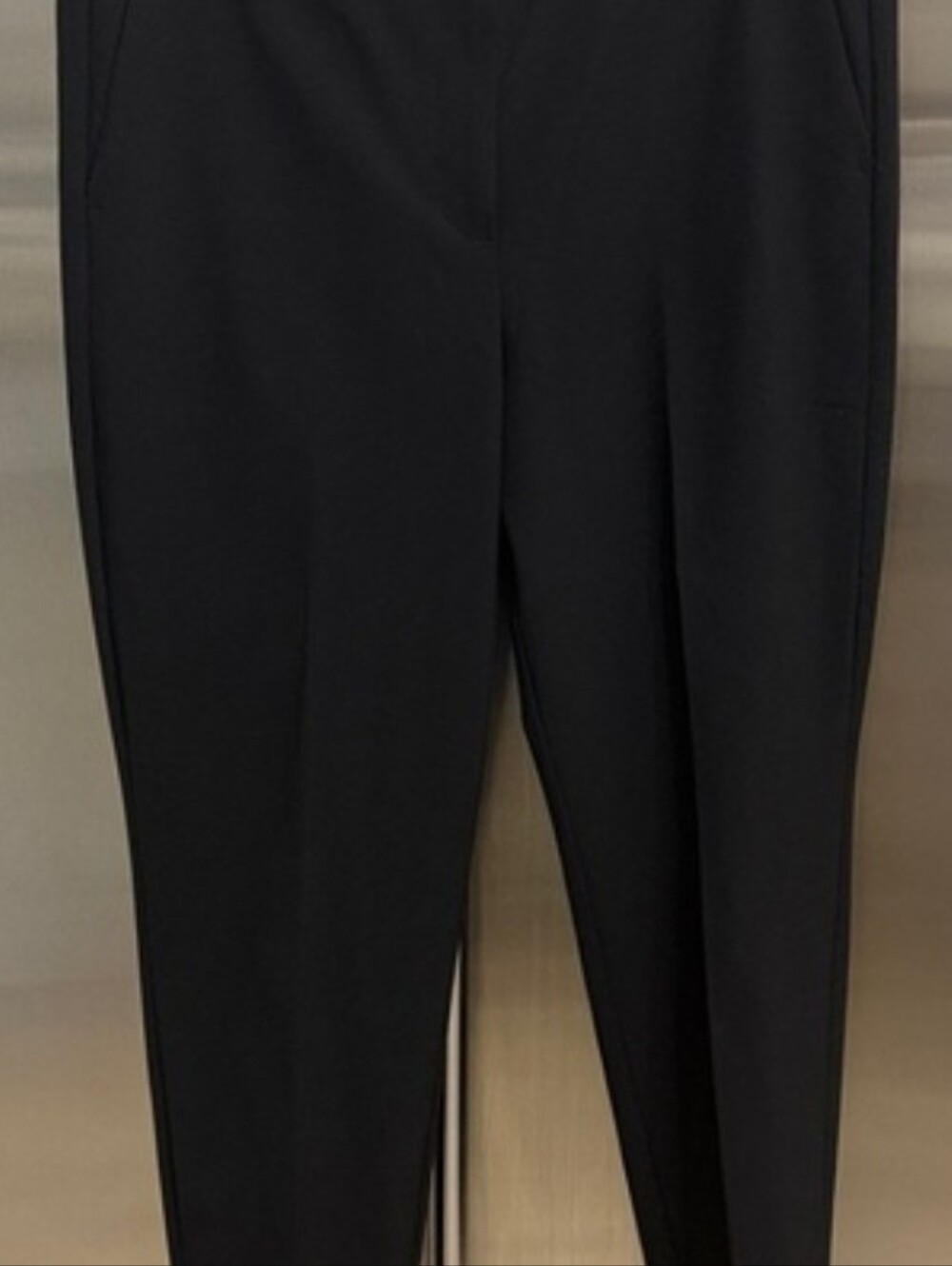 J. Crew Factory Ruby Crop Pants in Black